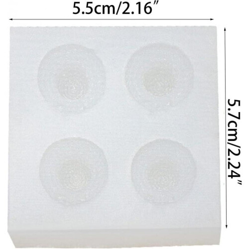 Silicone Mold for Baking, 4-Cavity Sombrero 1