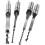 Set of 4 Square Hole Drill Bit Sets, Woodworking Drill Bits Square Hole Drill Bit Square Hole Drilli 14