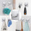 Sticky Hook Heavy Duty Waterproof Stainless Steel 5