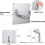 Sticky Hook Heavy Duty Waterproof Stainless Steel 4