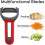 in 1 Vegetable Peeler, Fruit Peeler 4