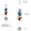 Crystal Ball Prism Pendant Garden Hanging 3