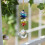 Crystal Ball Prism Pendant Garden Hanging 1