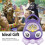 Bubble Machine for Kids, Automatic Bubble Maker with Solutions, Portable Bubble Blower Outdoor Toys 2