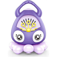 Bubble Machine for Kids, Automatic Bubble Maker with Solutions, Portable Bubble Blower Outdoor Toys