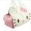 Facial tissue holders cute pu tissue bag 2