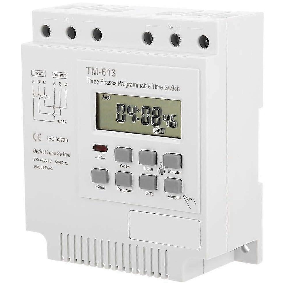 (As Show, One Size) Programmable Timer (380V) For Three-Phase Motor 4631898273908