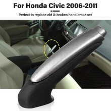 (Carbon fiber texture) Car handlebar parking handbrake handlebar protector interior accessories suitable for Honda Civic 20