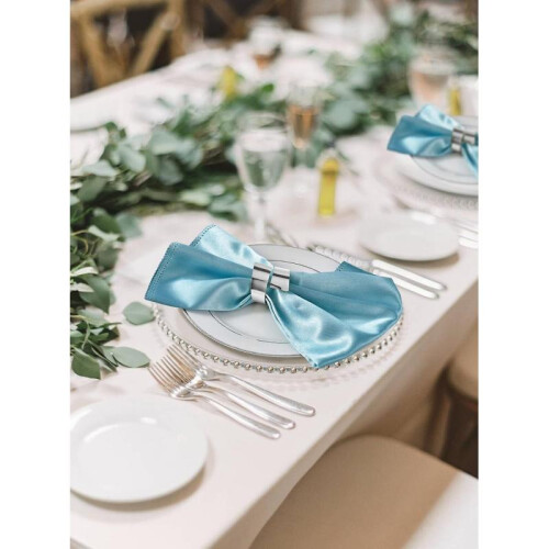 12pcs Napkin Rings for Wedding Dinner Party 1