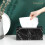 Rectangular Pu Leather Facial Tissue Box Holder 3