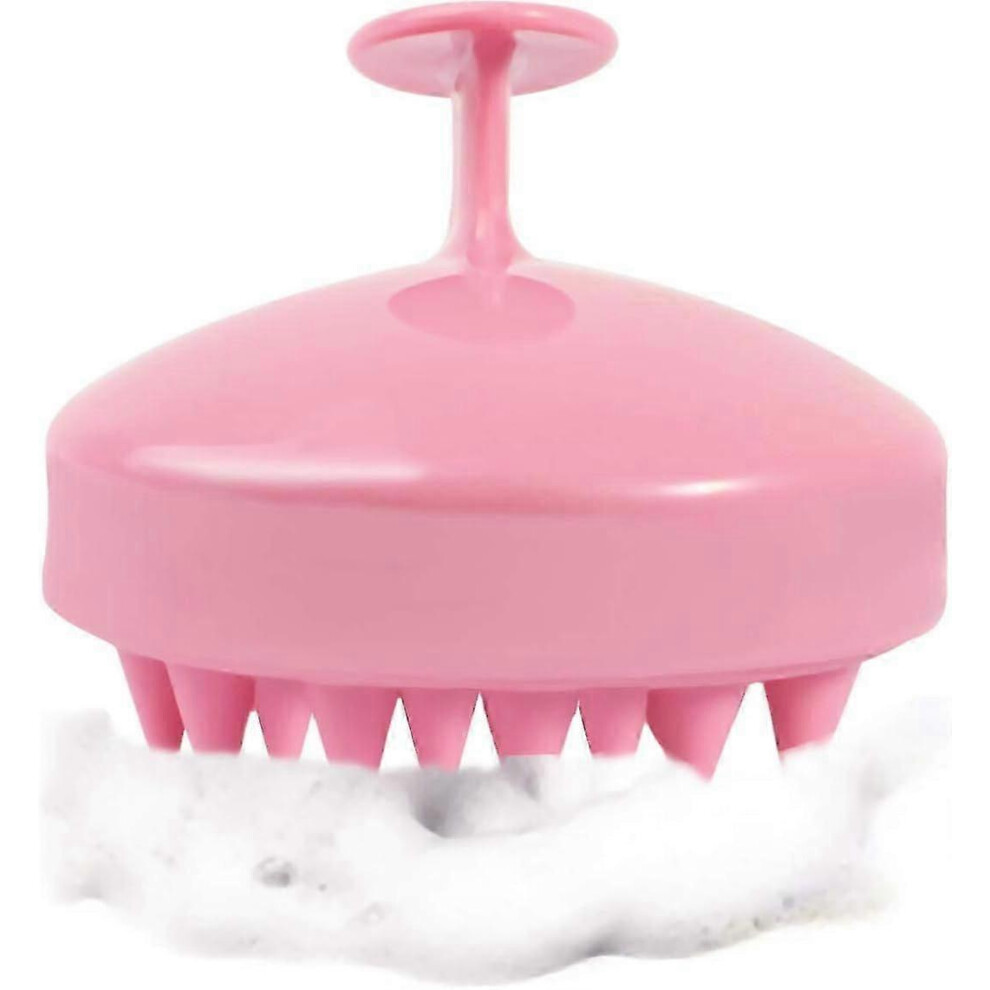 (As show, One size) Scalp Massage Brush - Wet Dry Exfoliation Dandruff Hair Growth Promotion