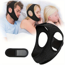 Einstellbare Anti-Snoring-Kinngurt Für Schlafende, Effektive Schnarchenreduktionslösung, Schlafhilfeszubehör