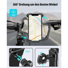 Bike phone holder 4.9-6.8 inches