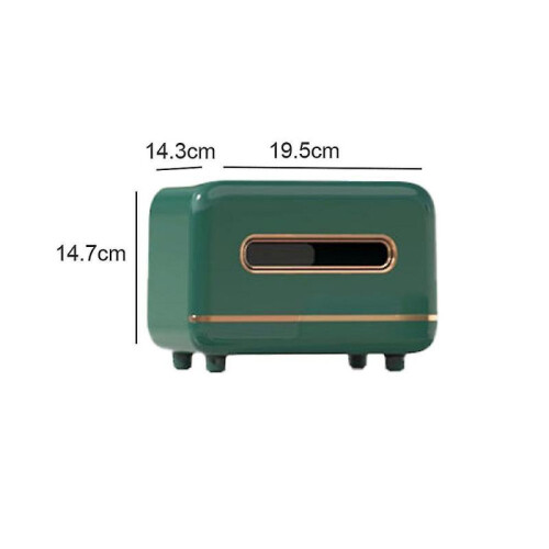 Tissue Box Cover Holder with Storage 1