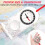 Navigation Compass Orienteering Compass Boy Scout Compass Hiking Compass with Adjustable Declination 2