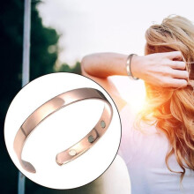 Magnetic Copper Bracelet Healing Bio Therapy Arthritis Pain Relief Bangle