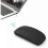 Rechargeable Wireless Mouse Quiet Click for Laptop PC Computer Black 2