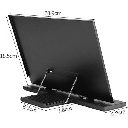 Black Metal Desktop Document Holder 1