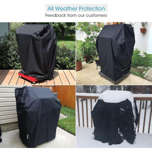Weatherproof barbecue cover square 105*49*102 1