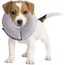 Emwel Dog Cone Inflatable Pet Protection Cover Washable Protective Collar for Dogs and Cats- Small