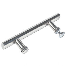 145mm (14.5cm) ABS Chrome Shower Door Handle, Hole to Hole Stainless Steel Bathroom Door Handle, Sil