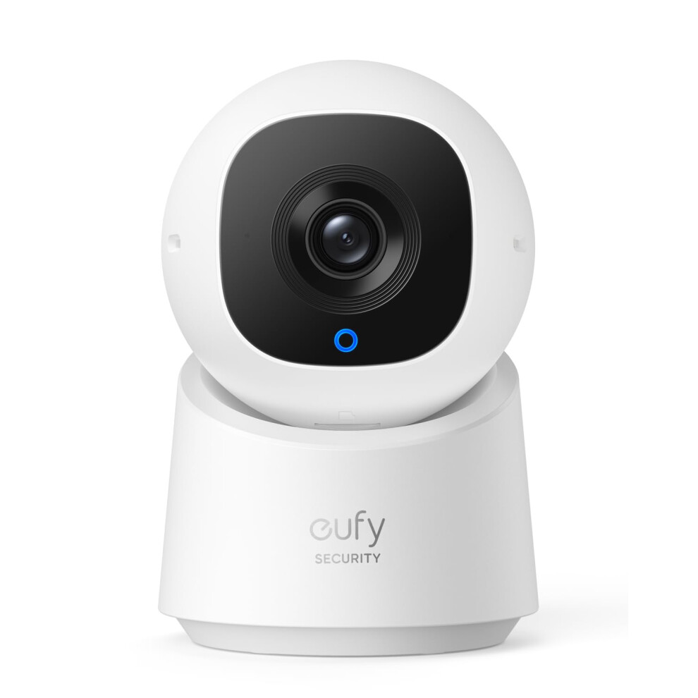 eufy Security Indoor Cam C210 1080p Resolution Security Camera Indoor with 360 Pan and Tilt, Plug-In Home Security Camera with Wi-Fi, Human/Motion A