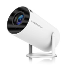 Mini Projector,Support 4K 1080P Portable Projector with Dual Band WIFI6 5G Wireless 5.0 Bluetooth Android 11, 200 ANSI Lumens, 180 Rotatable, Auto K