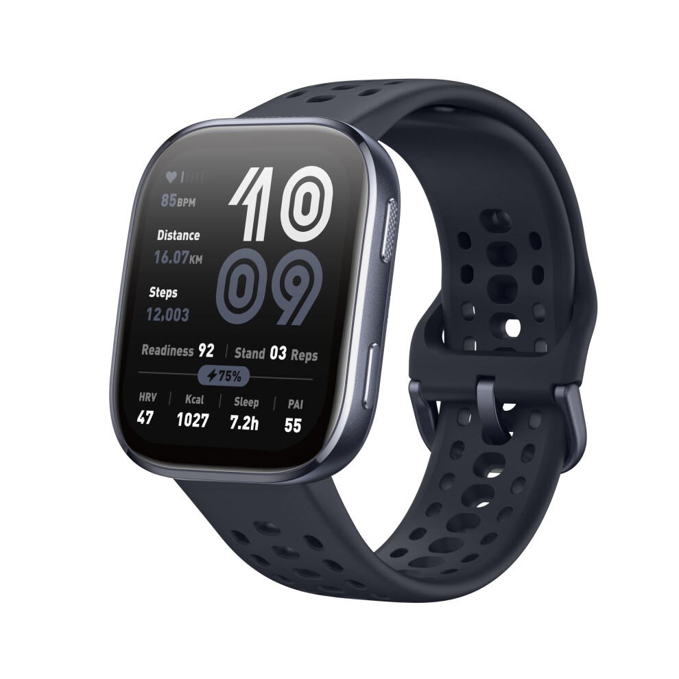 AMAZFIT Bip 6 Smart Watch 46mm, 14 Day Battery, 1.97" AMOLED Display, GPS & Free Maps, AI, Bluetooth Call & Text, Health, Fitness & Sleep Tracker, 14