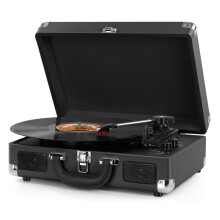 DIGITNOW!Three Speeds Turntable Retro Record Player with Built-in Stereo Speakers, Supports USB, RCA Output , Headphone Jack , MP3 , Mobile Phones Mu