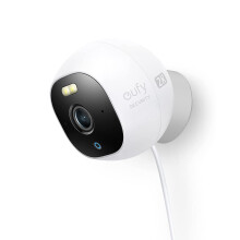eufy Security Solo OutdoorCam E220(C24), All-in-One Outdoor Security Camera with 2K Resolution, Spotlight, Color Night Vision, No Monthly Fees, Wired