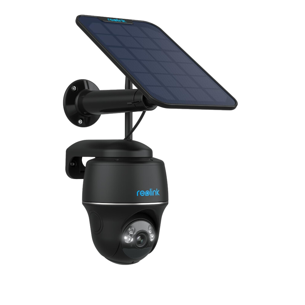 Reolink Security Camera Outdoor Wireless, Argus Pt 5Mp+Solar Panel With 360 Pan-Tilt View, 2K Night Vision, 2.4/5Ghz Wifi, Solar Security Camera Wit 9510124575625