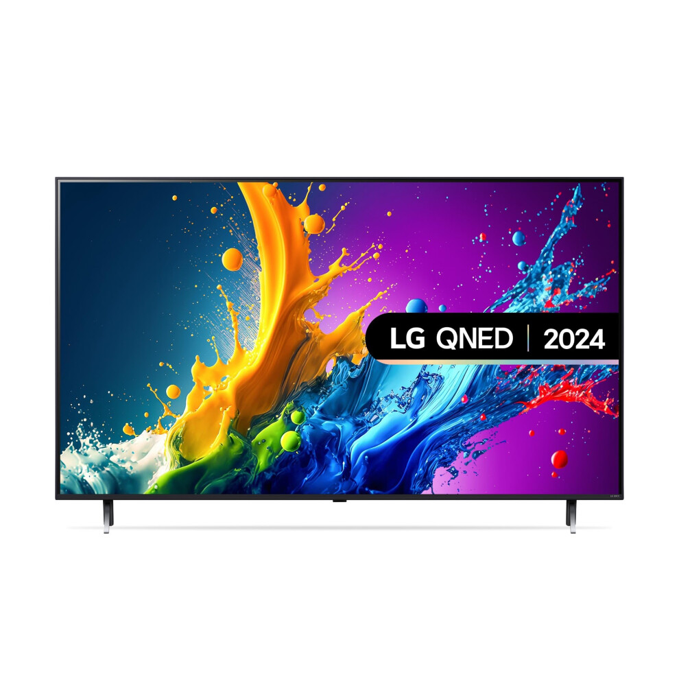 LG 50QNED80T6A 50-Inch 4K UHD Smart TV, (Î±5 AI Processor Gen7, Freeview Play and Amazon Alexa, 60Hz) [Model 2024]