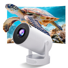 Mimo Style Portable Mini Projector - 1080P/4K Support, 280 ANSI, WiFi 6 & Bluetooth 5.0, Auto Keystone, 40-150 in display, Android 11, HiFi Speakers