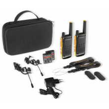 Motorola Talkabout T82 Extreme PMR446 2-Way Walkie Talkie Radio Twin Pack - Yellow / Black