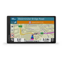 Garmin DriveSmart 55 MT-S 5.5 Inch Sat Nav with Edge to Edge Display, Map Updates for UK, Ireland and Full Europe, Live Traffic, Bluetooth Hands-free