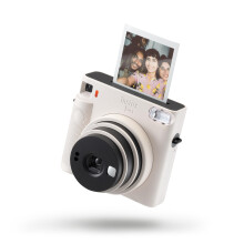 Instax SQUARE SQ1 Instant Camera, Chalk White - Refurbished