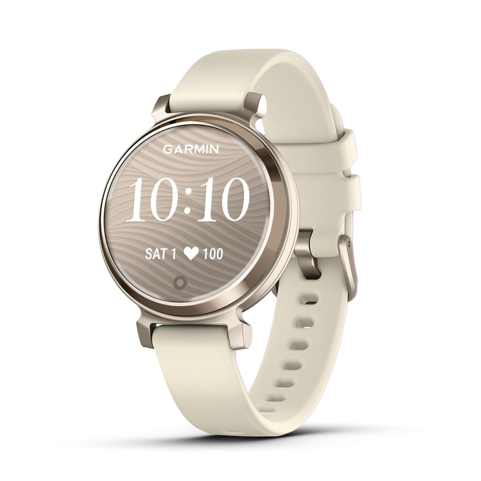 Garmin Lily 2, Stylish Small 35mm Smartwatch and Fitness Tracker with Hidden Display, Patterned Lens , Bright Touchscreen Display and up to 5 days ba