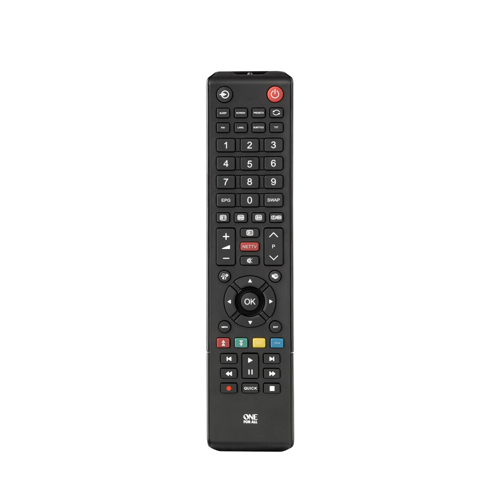 One For All Toshiba Tv Replacement Remote Urc1919 Â Works With All Toshiba Televisions (Led,Lcd,Plasma) Black 4506458584896