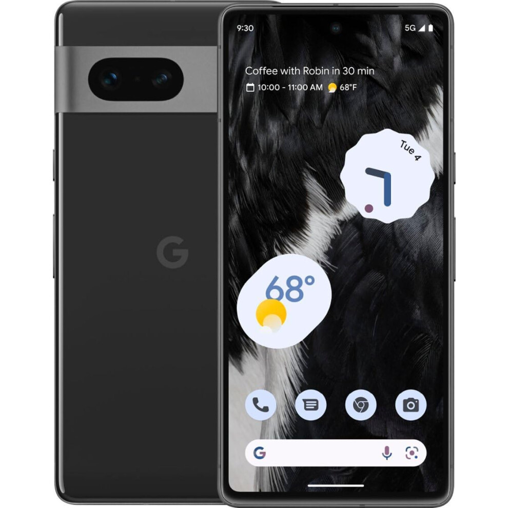 Google Pixel 7 128Gb 5G Smartphone - Unlocked For All Carriers - Us Version - (Obsidian)