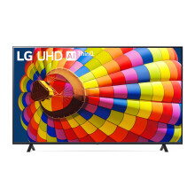 LG 75UT80006LA 75-Inch 4K UHD Smart TV, α5 AI Processor Gen7, Freeview Play and Amazon Alexa, 60Hz, Ashed Blue [Model 2024]