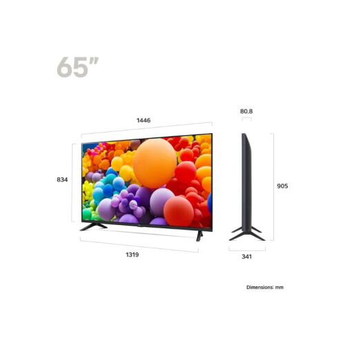 LG 65 Inch 4K LED Smart TV 60Hz Refresh Rate 1