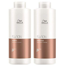 Wella Fusion Shampoo 1000ml + Conditioner 1000ml