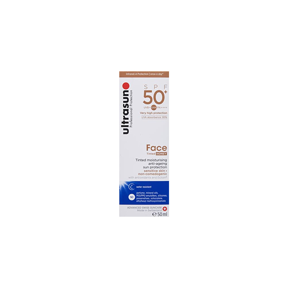 Ultrasun Tinted Face SPF50+ (Honey) 50ml