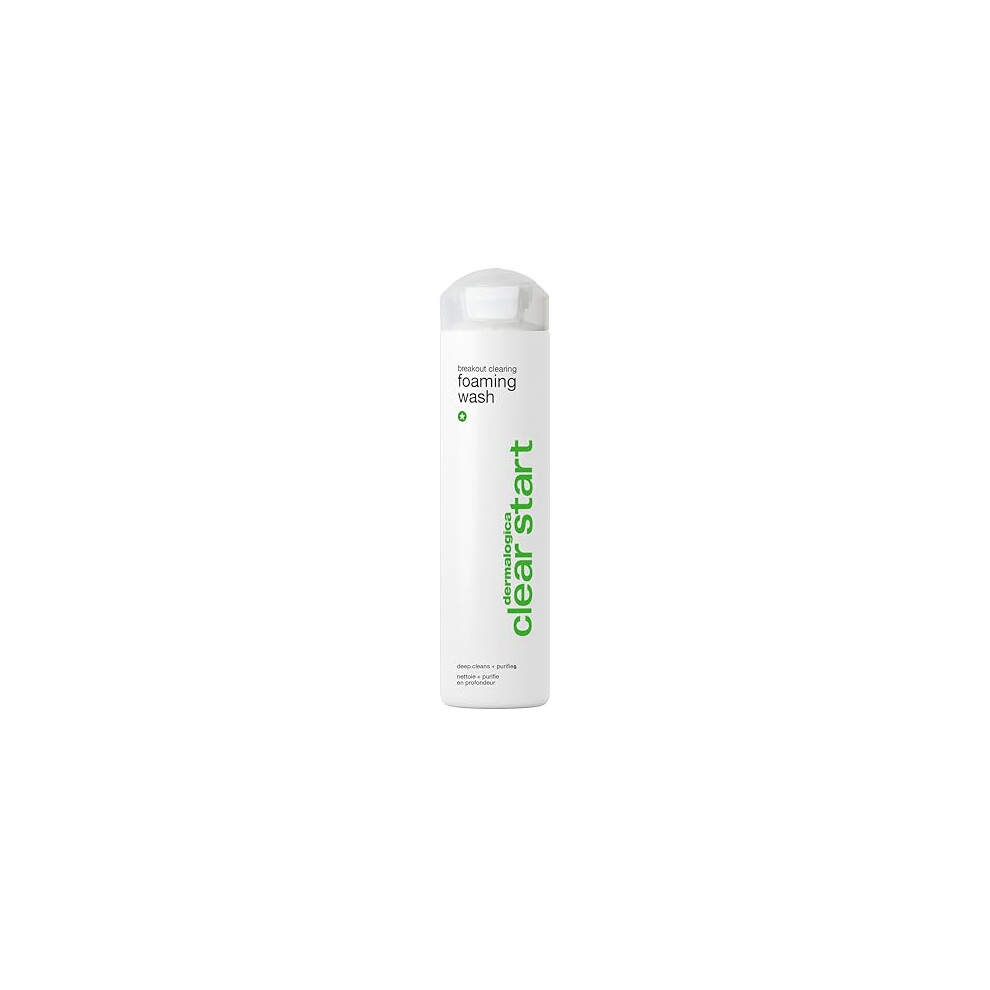 Dermalogica Clear Start Breakout Clearing Foaming Wash - Fights Breakouts, Cleans & Removes Dead Skin Cells, Dirt & Excess Oils, Purifies Skin, for F