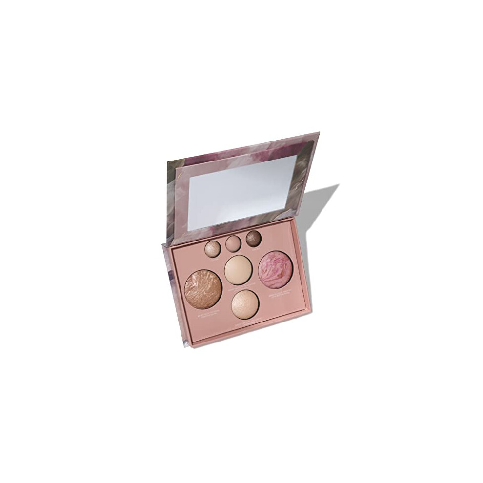 LAURA GELLER NEW YORK The Best of the Best Baked Palette - Full Size - Includes Bronzer, Blush, 2 Highlighters and 3 Eyeshadows - Travel-Friendly