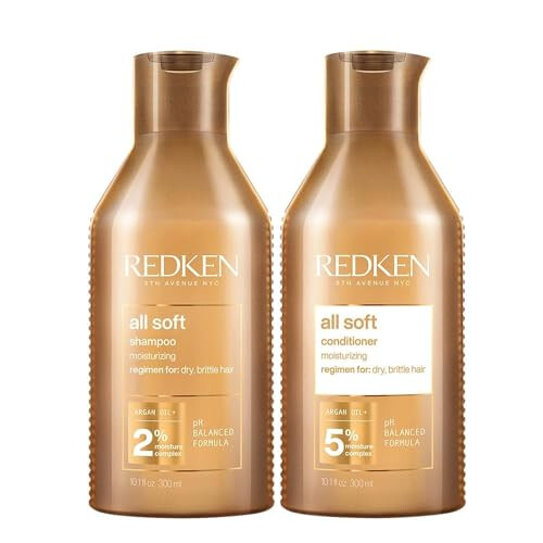 REDKEN Redken All Soft Shampoo 300ml & Conditioner 300ml Duo
