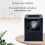 Mcbazel Automatic Watch Winder Box with Quiet Motor, Leather Crocodile Pattern - Black 8