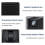 Mcbazel Automatic Watch Winder Box with Quiet Motor, Leather Crocodile Pattern - Black 7