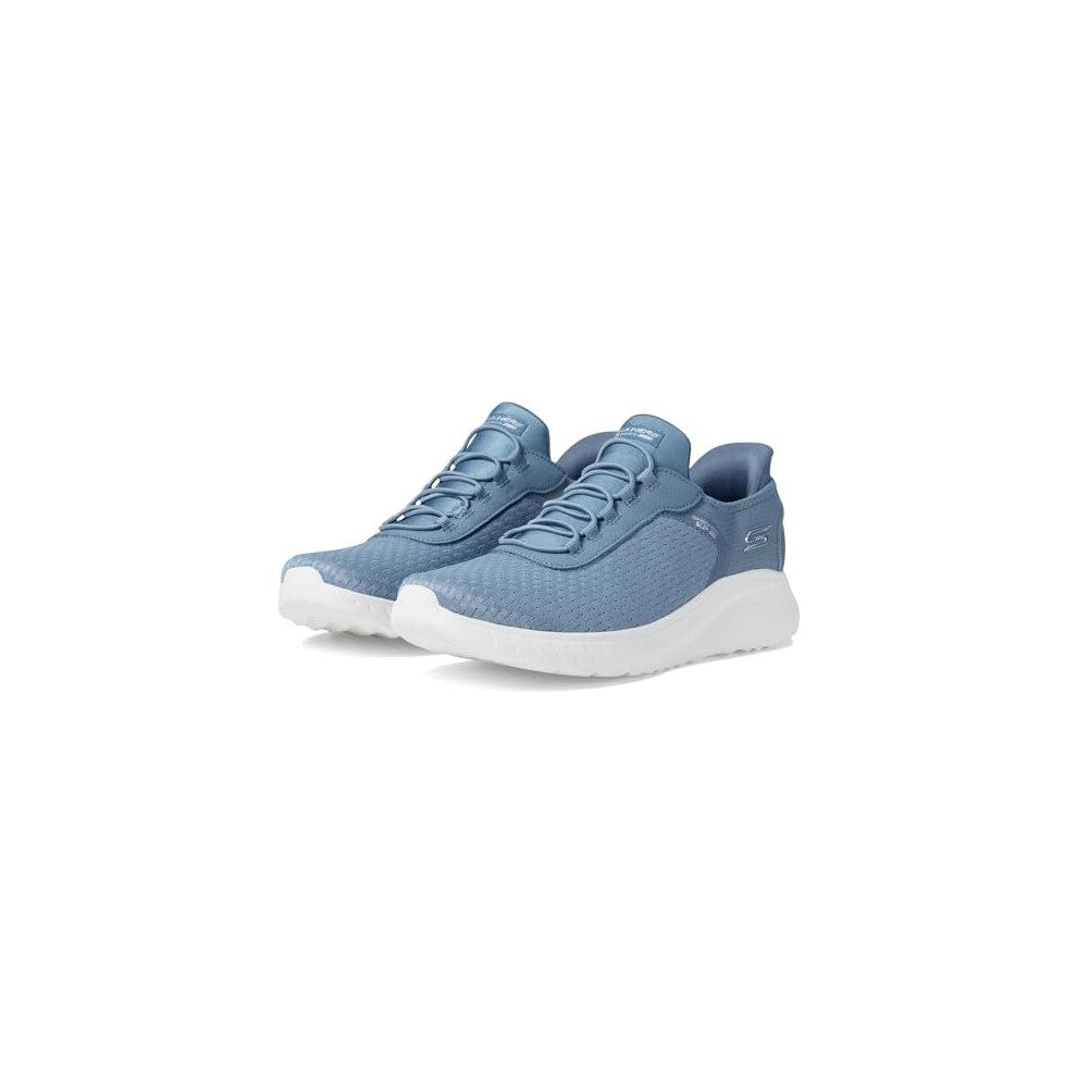 Skechers Women's Bobs Squad Chaos, Slate Mesh, 8 Uk