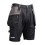 Scruffs Scruffs Worker Plus Holster Shorts, Black, 38 (T56207) 2
